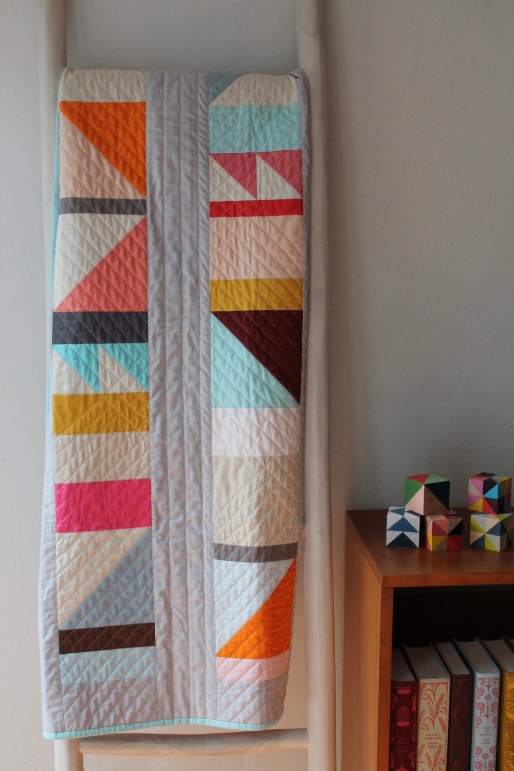 Modern Geometric Quilt PatternPDFbeginner