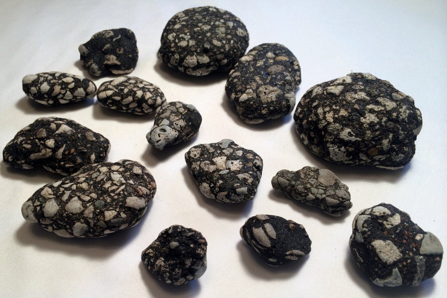 Terrazzo Stones Pudding Stones Black Stones Ecofriendly Earth