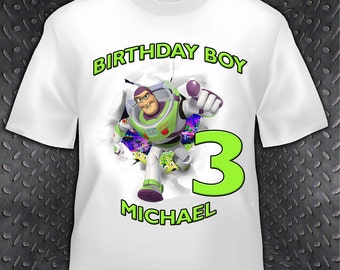 buzz birthday shirt