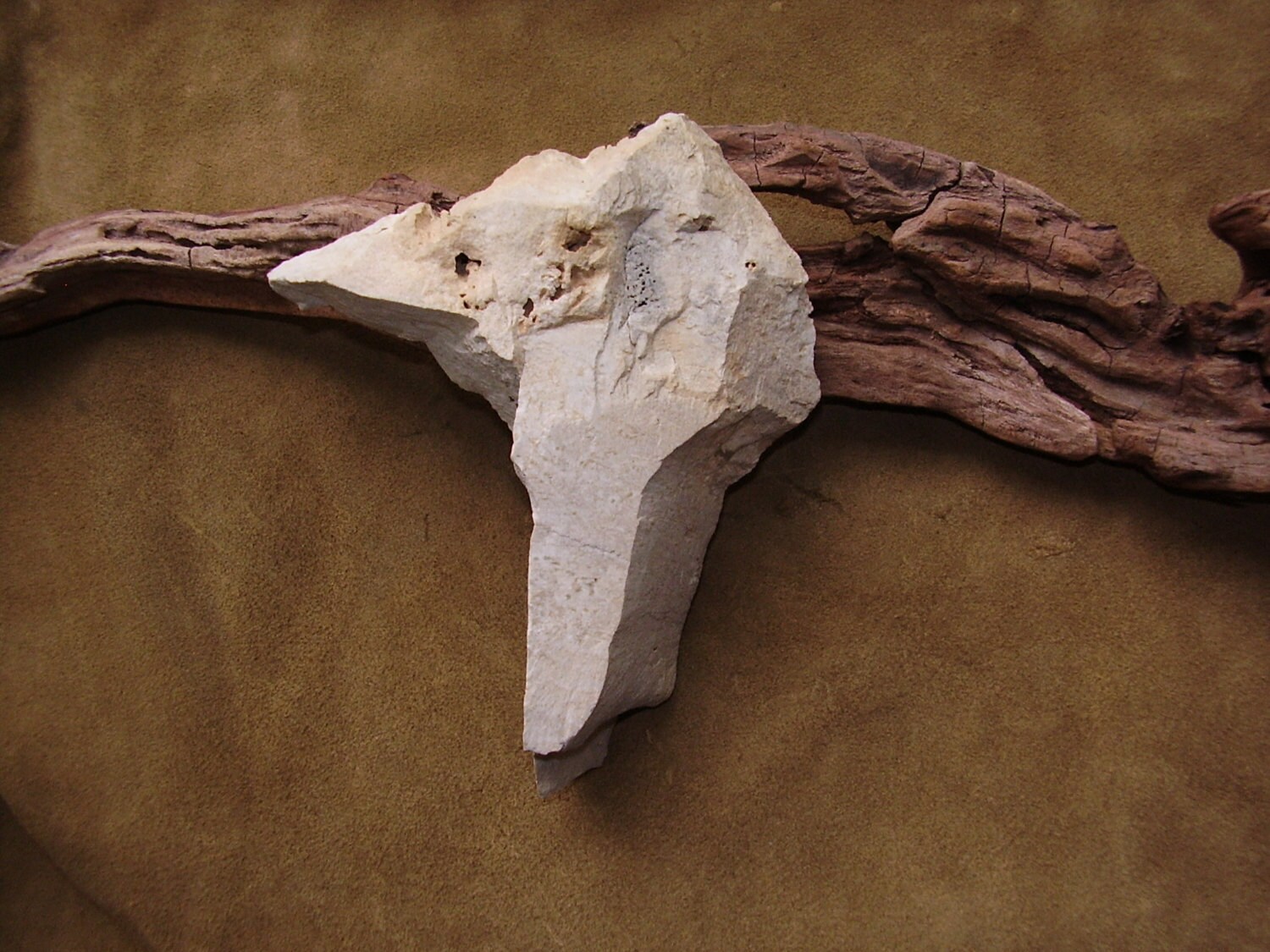 Rare Paleo American Indian / Stone Age Pick Axe Artifact