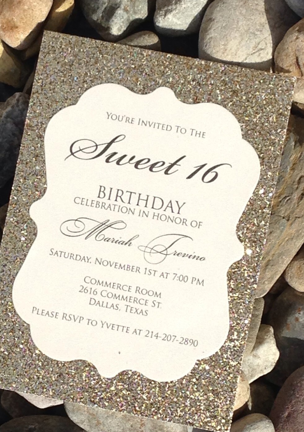 Quinceanera Birthday Invitations 9