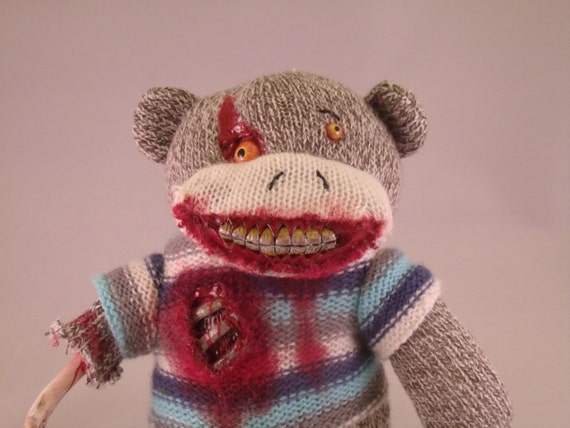 evil monkey plush