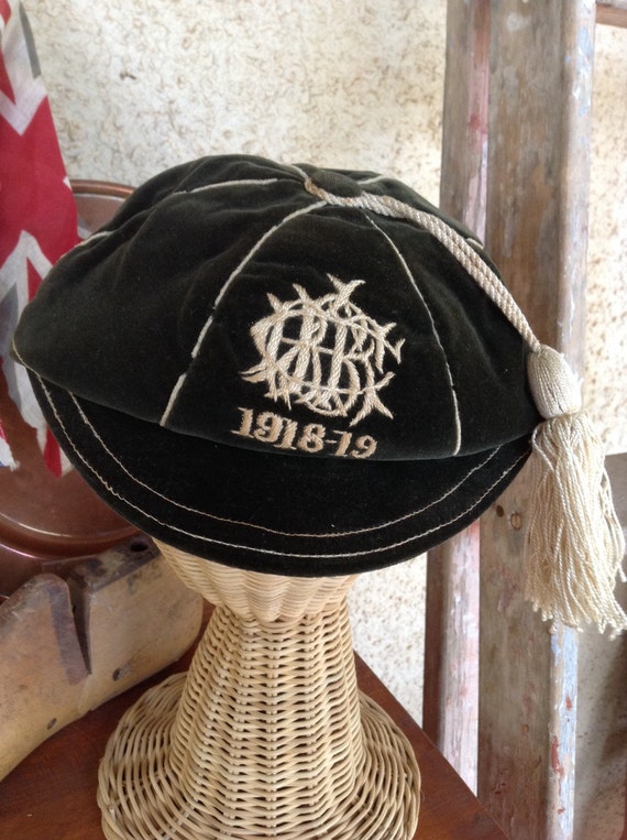 Vintage Cricket Rugby Honours Cap British Public School