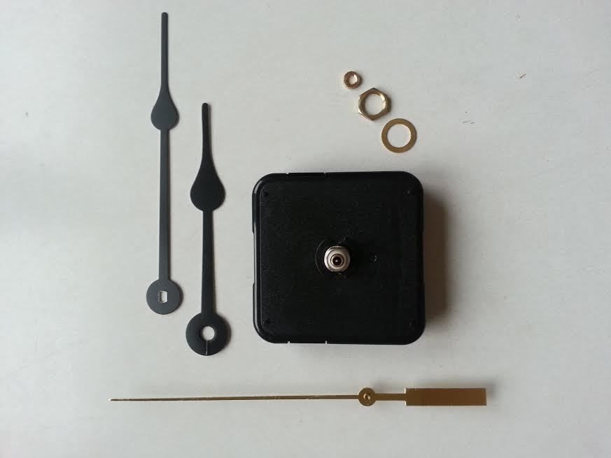 silent clock movement kit woth battery c