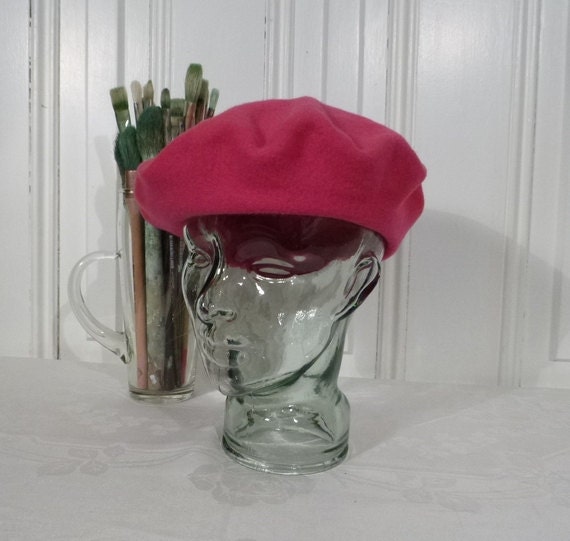 0040~Wool Sequined Basque Hat