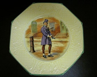 Vintage Wedgwood "Mr. Micawber"-David Copperfield-8.5" Plate