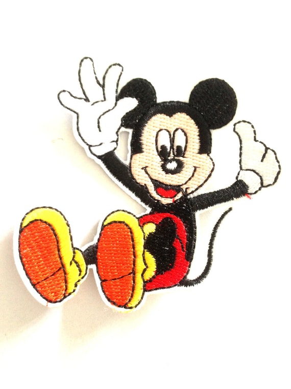Mickey Mouse Iron ON Patch Disney Embellishment by PatchMeUp13