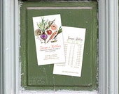 Pre Designed Business or Calling Card: Chef, Catering, Vegan, Vegetarian