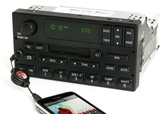 Ford 99 to 07 Crown Victoria Radio Cassette Player w Aux Input