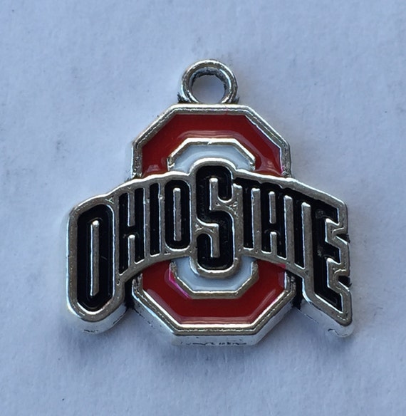 Ohio State Charm 6 Buckeyes Sport Enamel by AllAboutCharm on Etsy