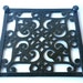 Wrought Iron Patio Set Door Mat Doormat Scrollwork Black Front