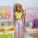 BARBIE Doll SCHOOL SET 30 classroom pieces and a Barbie