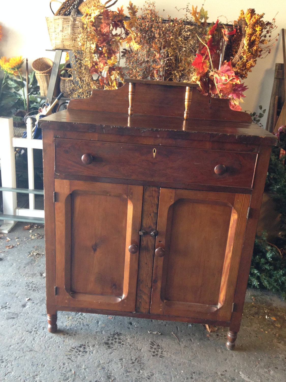 Fabulous Early American Jelly Cupboard Haute Juice