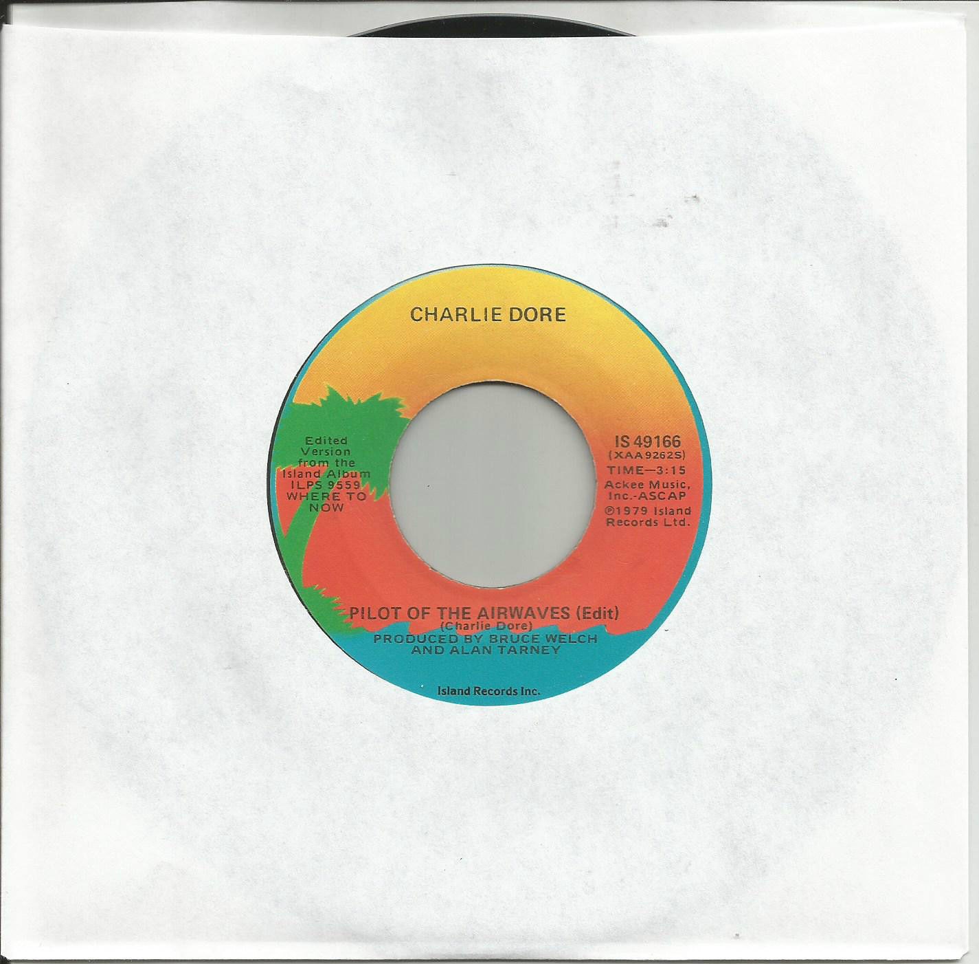 Charlie Dore Pilot Of The Airwaves Vinyl 45 0076 By Muskmellons 1117