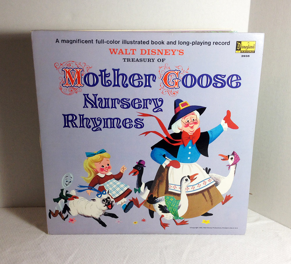 Walt Disney's Treasury Of Mother Goose Nursery Rhymes 1965