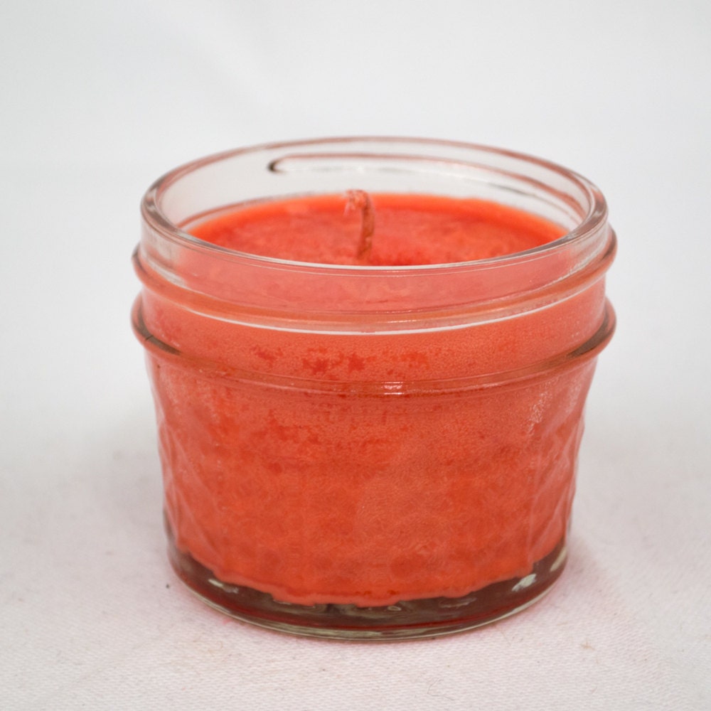 Blood Orange Scented Soy Wax Candle// 4 Ounce Soy by WixWaxCandles