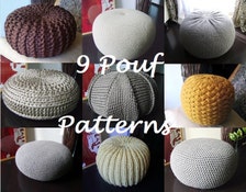 Pattern  footed  Pouf Floor pants Knitting 9 Knitted  & knitted Crochet pattern Crochet Pattern baby