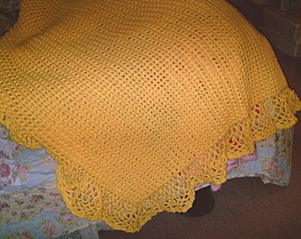 Cozy Crochet Afghan - Custom Made