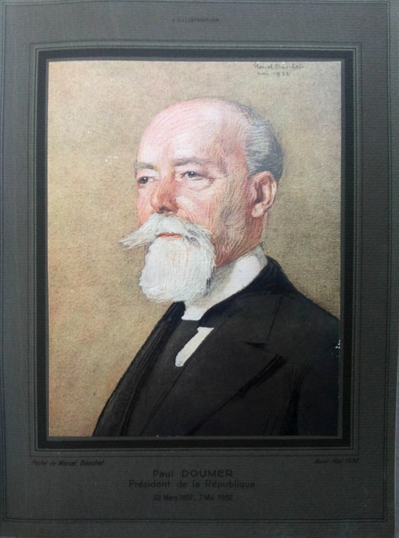 Portrait of Paul Doumer