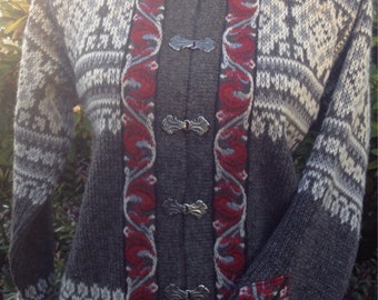 Norwegian wool sweater by Nordstrikk-size S