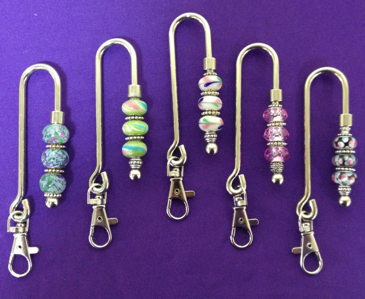 Purse Key Finders Attach your keys to the hook by AnnPedenJewelry