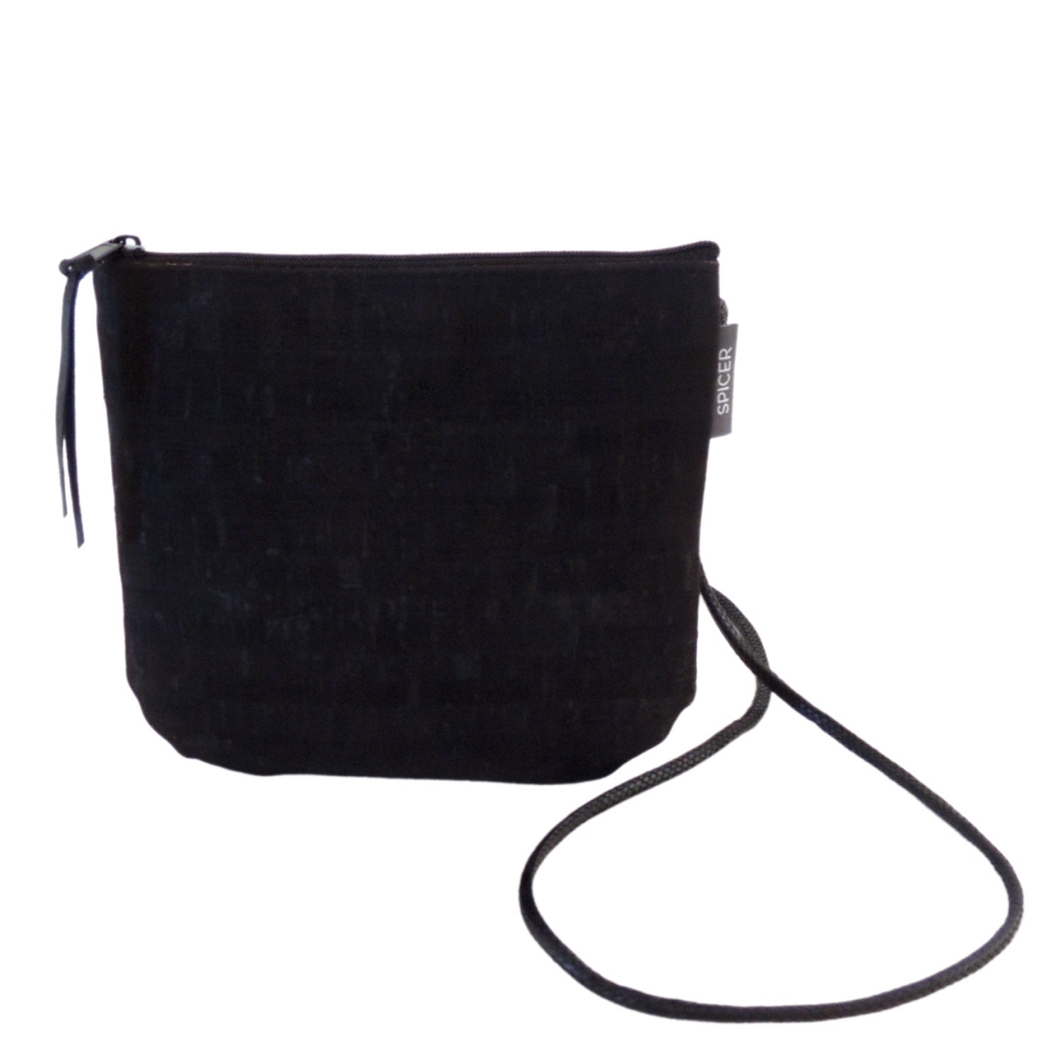 Vegan Black Crossbody Bag