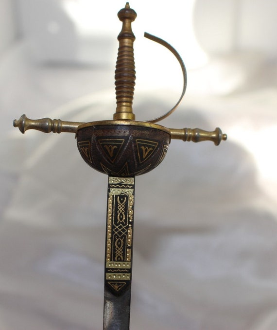 Vintage Toledo Sword Letter Opener from Spain