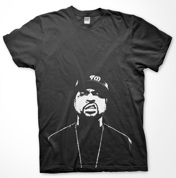 Ice Cube Hip Hop T Shirt Check Yo Self Friday by TheCottonCult
