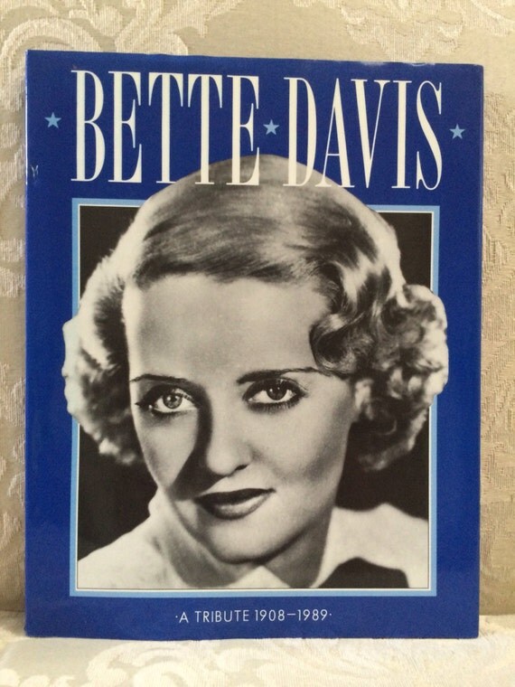 Bette Davis Biography Vintage Books Old Books Hollywood