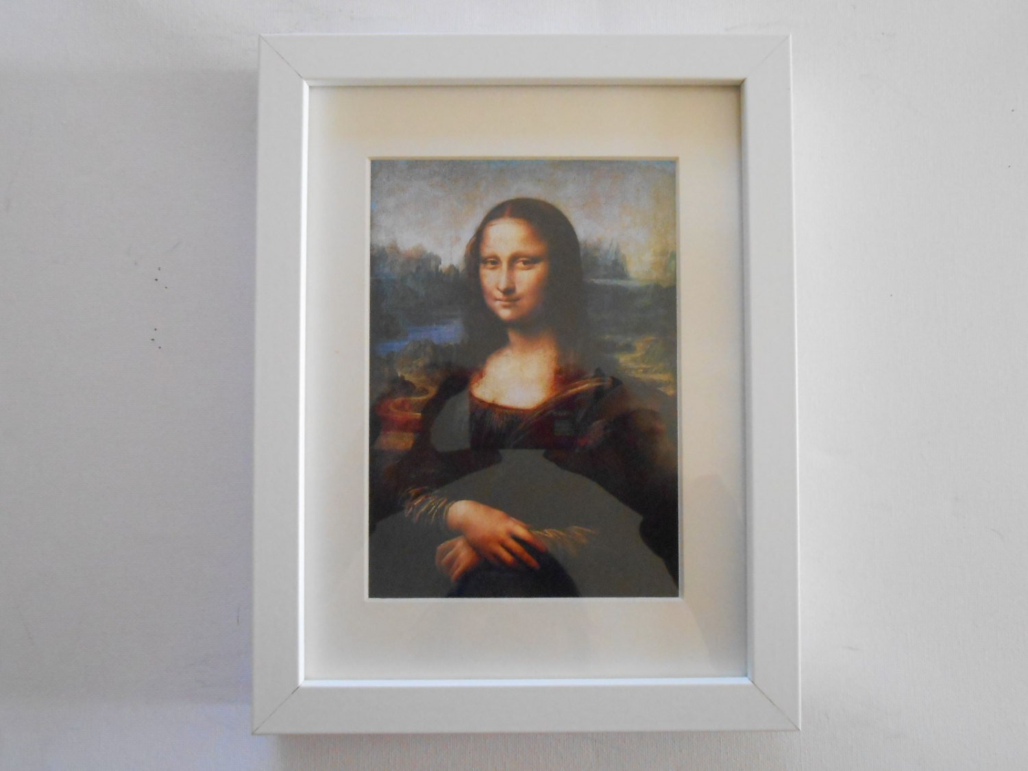 543 Print with frame Leonardo Da Vinci Mona Lisa La