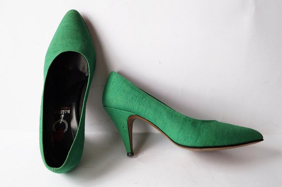 Chaussure A Talon Vert Emeraude Chaussure A Talon Vert Emeraude