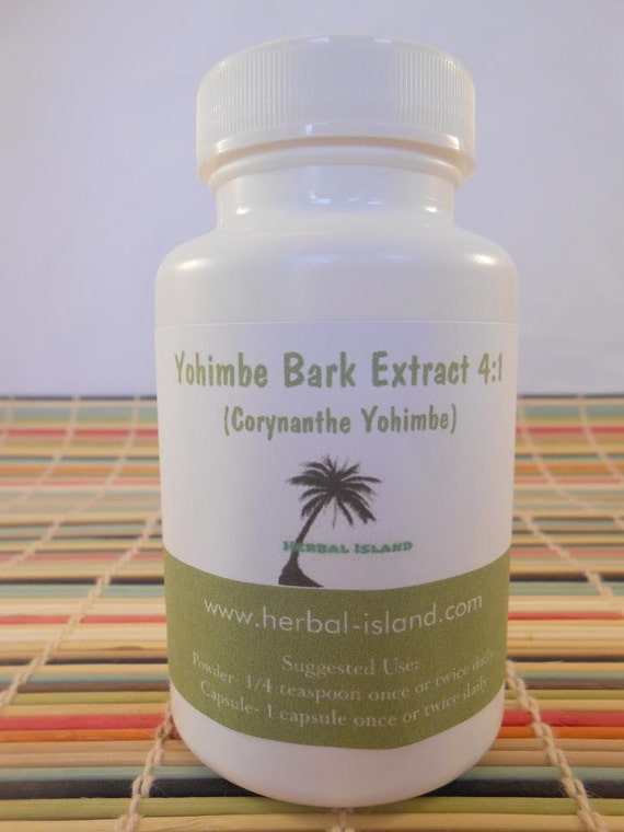 Yohimbe Bark Extract 41 Capsules Corynanthe Yohimbe 500mg