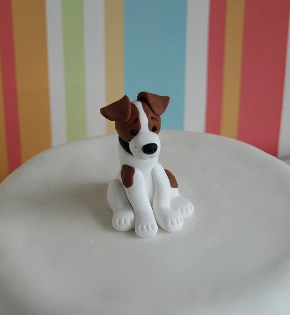  Jack  Russell  Cake  Topper  Dog Wedding  Cake  by TiaLovesArchie