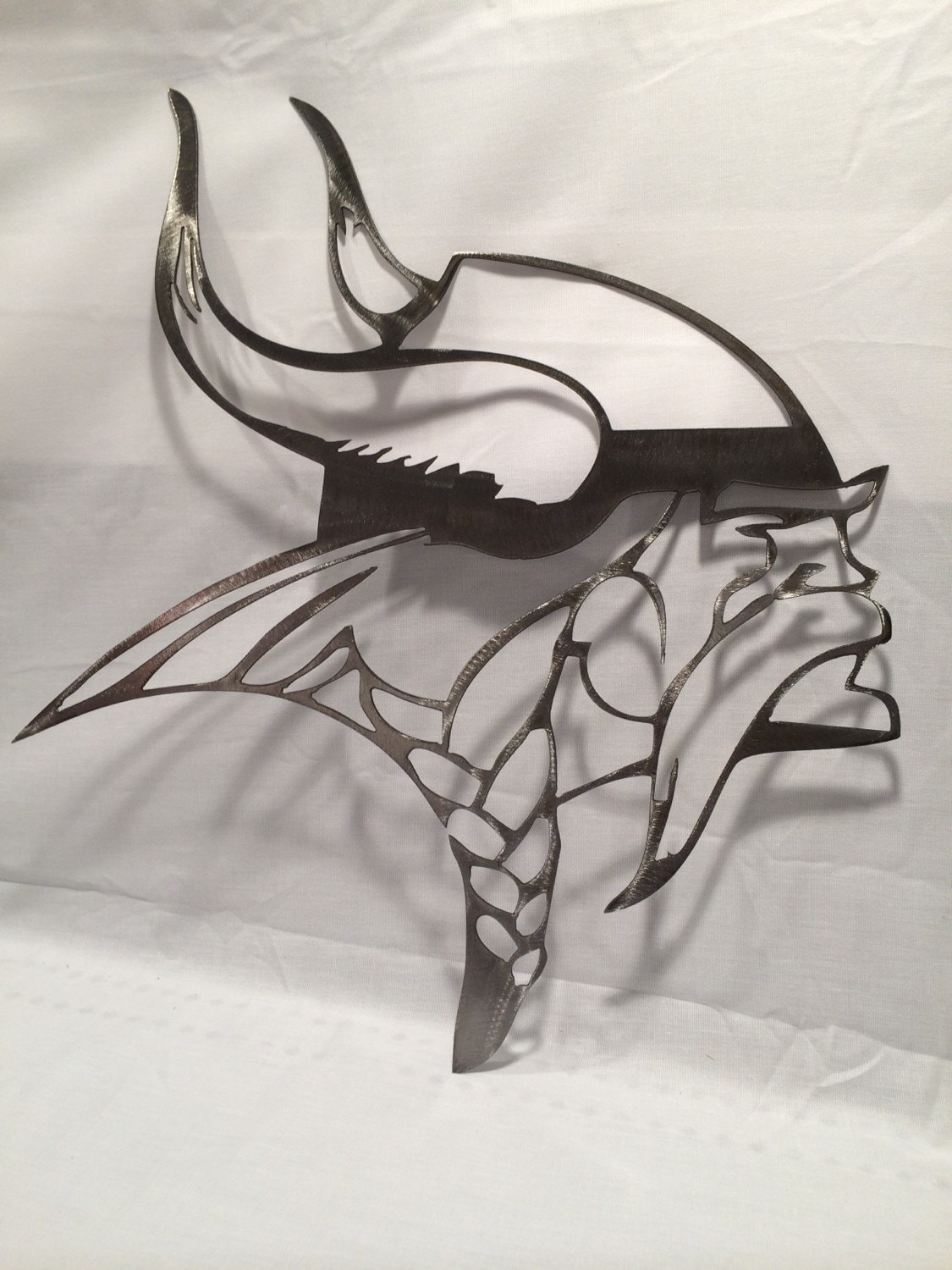 Minnesota vikings wall art cut from metal by MetalArtDesignz