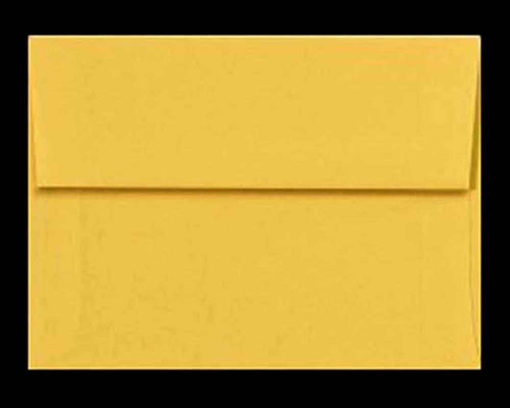 25 A2 Envelopes GOLDENROD Yellow for 4.25x5.5 DIY Blanks