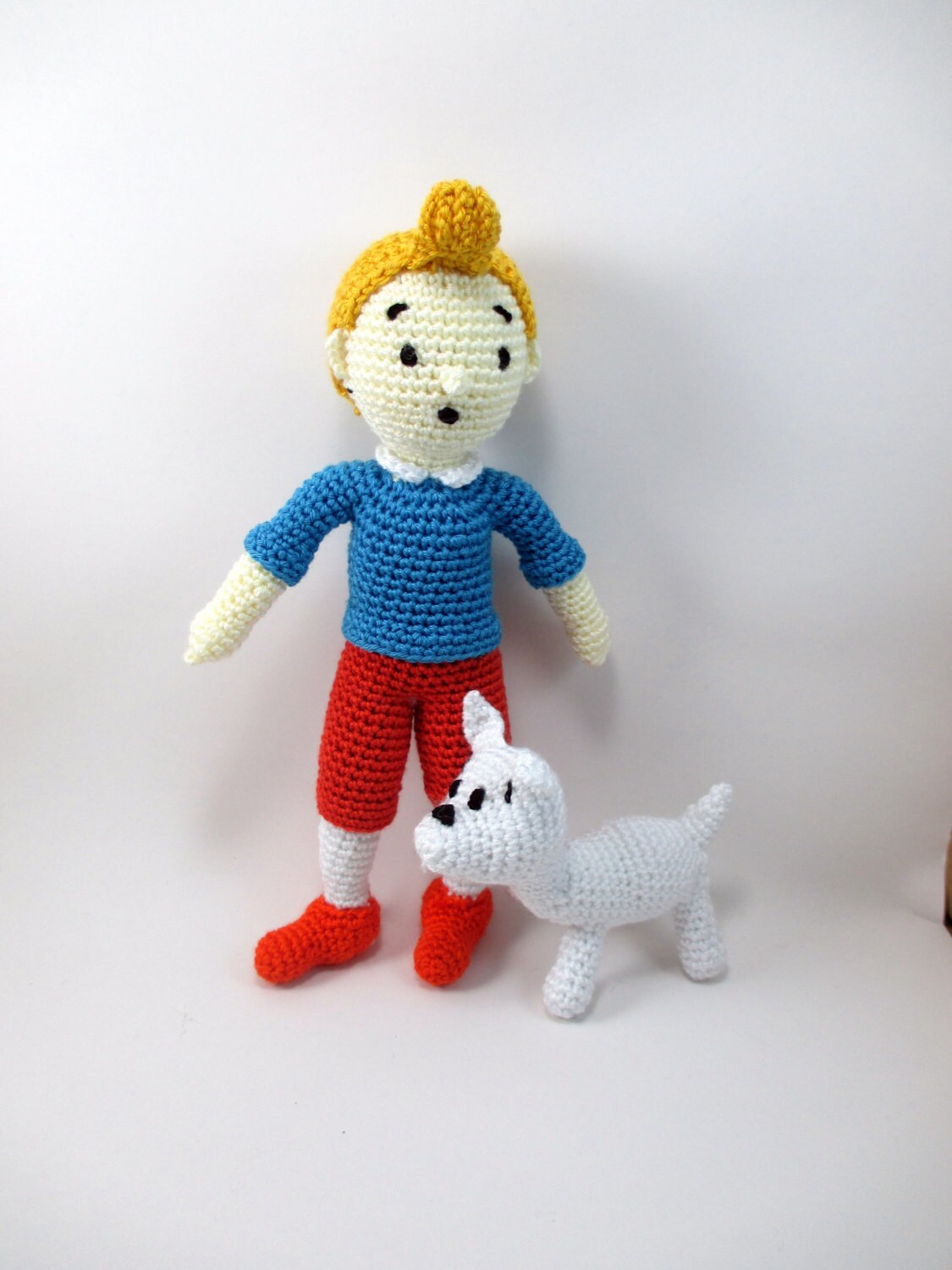 snowy tintin plush