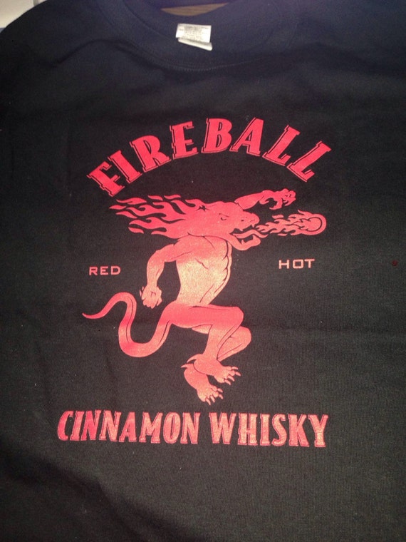 red fireball t shirt