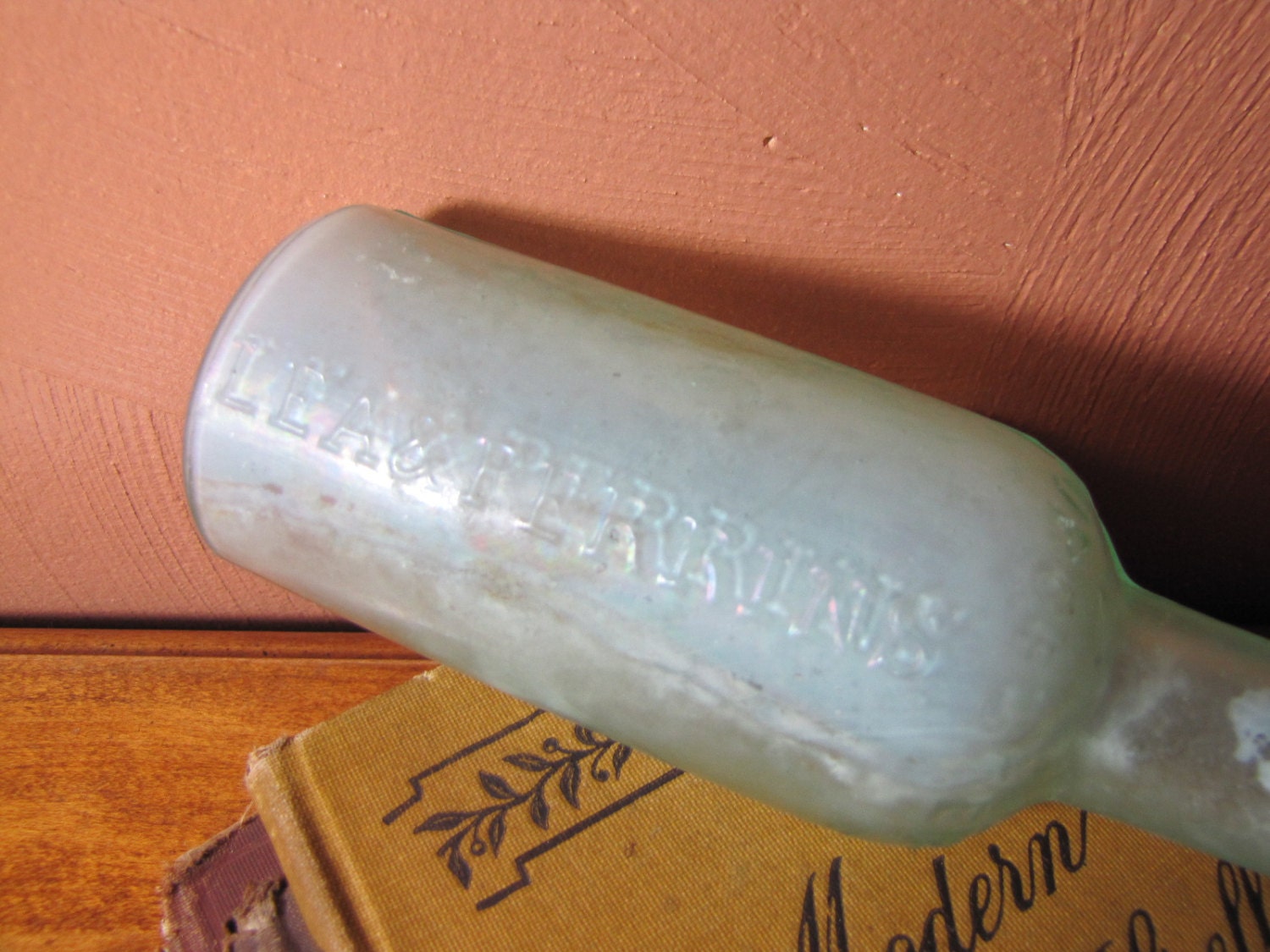 Vintage Lea & Perrins Worcestershire Sauce Bottle