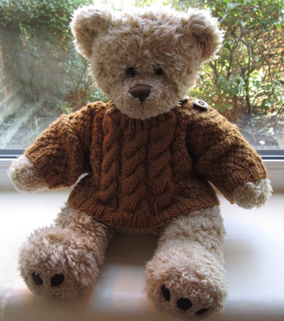 knitted teddy bear clothes