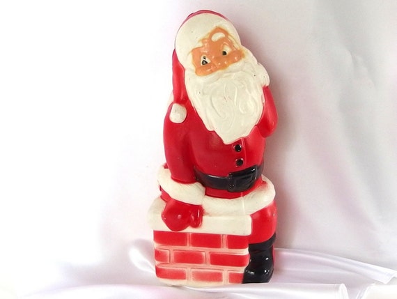 Vintage Plastic Santa 12