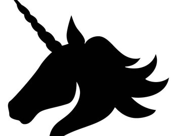 Einhorn schablone | Etsy