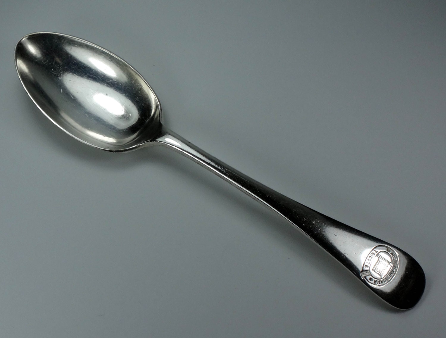Vintage Silver Plate Spoon AustroAmericana Treiste Steamship Line
