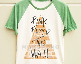 Pink Floyd 'The Wall' T-Shirt For Men - Official Licensed Band Tee, 100% Ring Spun Cotton, Fashion Fit (Large, White)