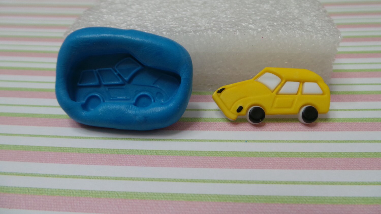 Silicone mold. Car 1. Ready to use with any type of by anafeke3