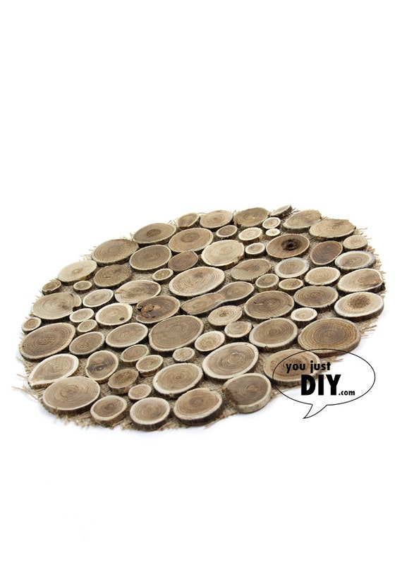 Wood Slices Placemats Table Mat Tree Slabs for by youjustdiy