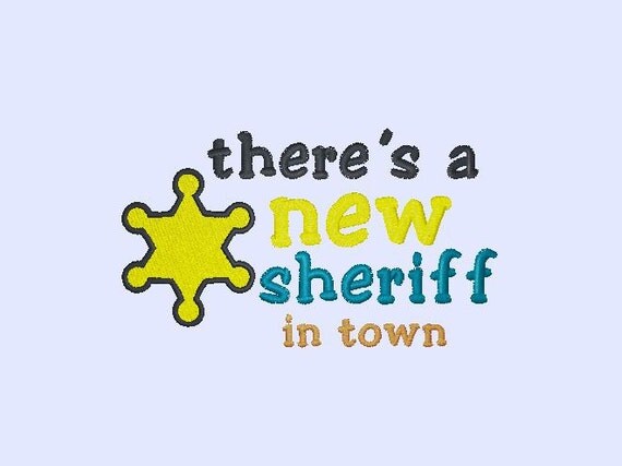 There's a new sheriff in town by BudgetCollections on Etsy