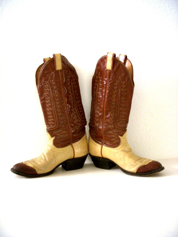 two tone boots for men