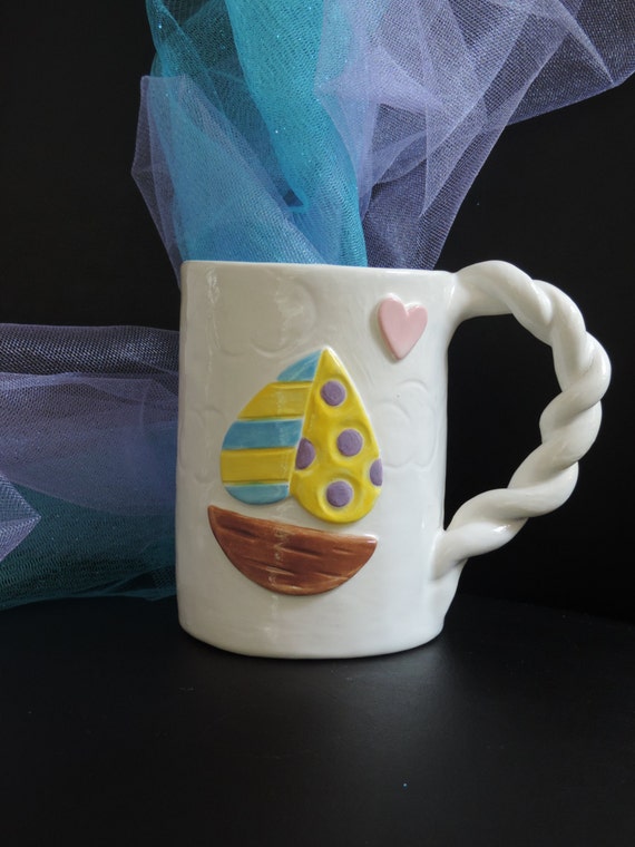 Ceramic Sailboat Mug gift for boat and beach lovers by ...