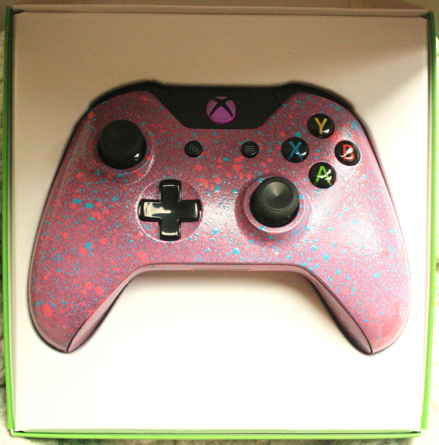 BRAND NEW Xbox One Controller LED Pink mod by KingsleyFreedomShow