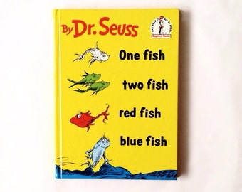 Items similar to One Fish, Two Fish, Red Fish, Blue Fish - Celebrate ...